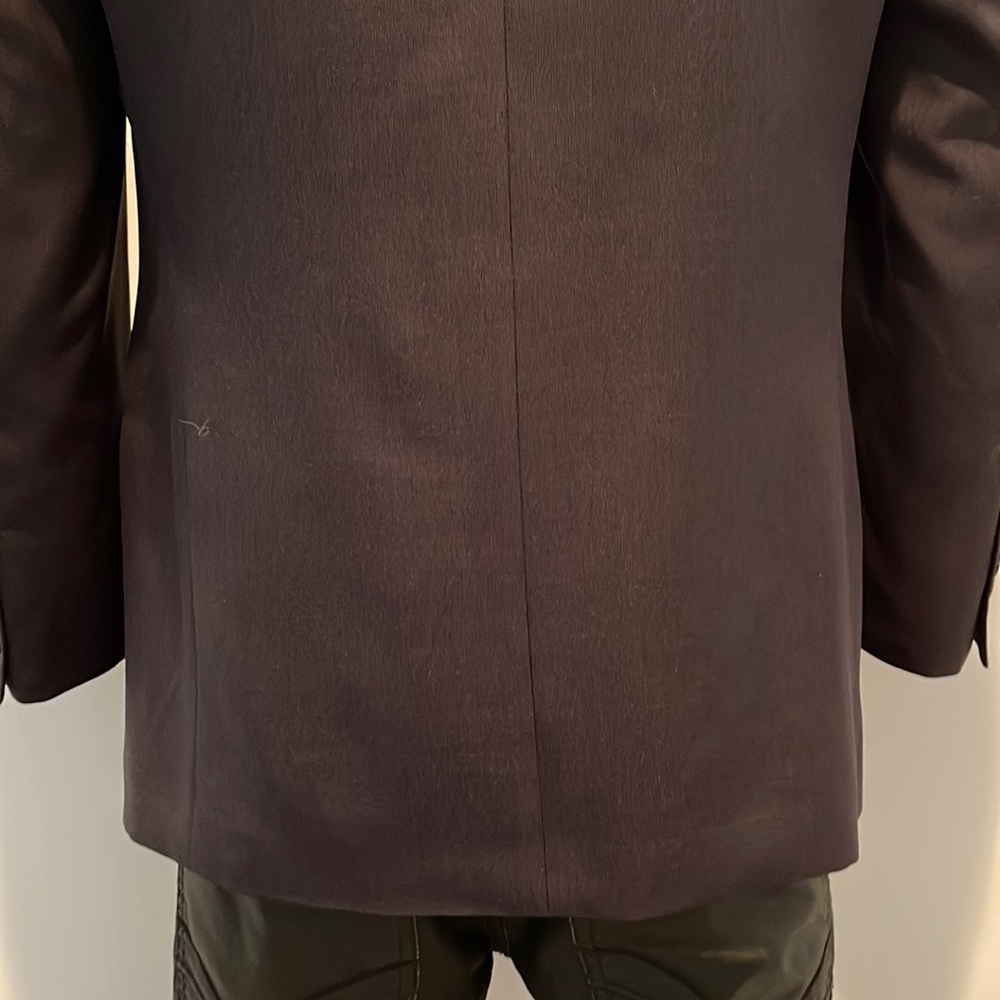 Leonardi Men’s Blazer Sport Coat Jacket Black 3 Buttons Size 38R - Picture 6 of 13